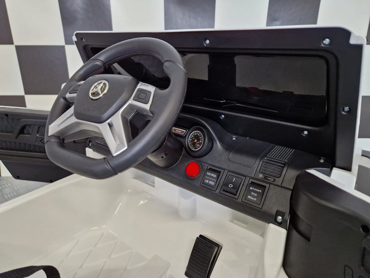 Kinderauto Mercedes G63 6x6 AMG 1-persoons wit