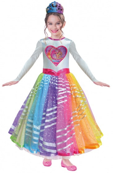 Barbie Verkleedjurk Rainbow Magic Deluxe Maat 98