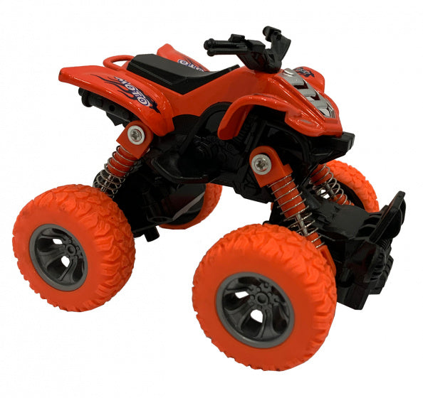 Big Wheels World Quad Jongens 11,5 Cm Staal/Die-Cast