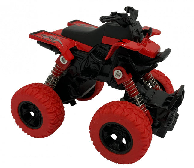 Big Wheels World Quad Jongens 11,5 Cm Staal/Die-Cast