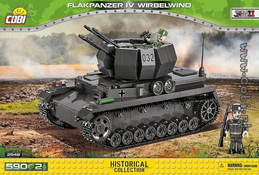 Cobi Bouwpakket Flakpanzer Iv Wirbelwind 590-Delig (2548)