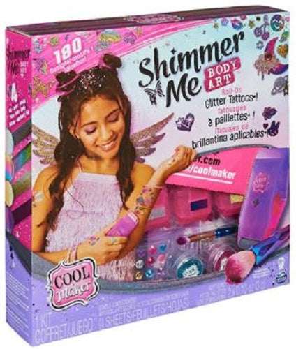Cool Maker Tattooset Shimmer Me Meisjes Folie Roze 14-Delig