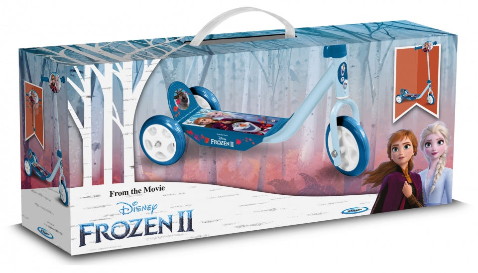 Disney Frozen 3-Wiel Kinderstep Meisjes Voetrem Blauw/Lichtblauw