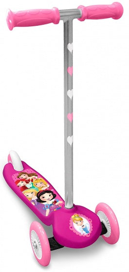 Disney Princess 3-Wiel Kinderstep Meisjes Voetrem Roze