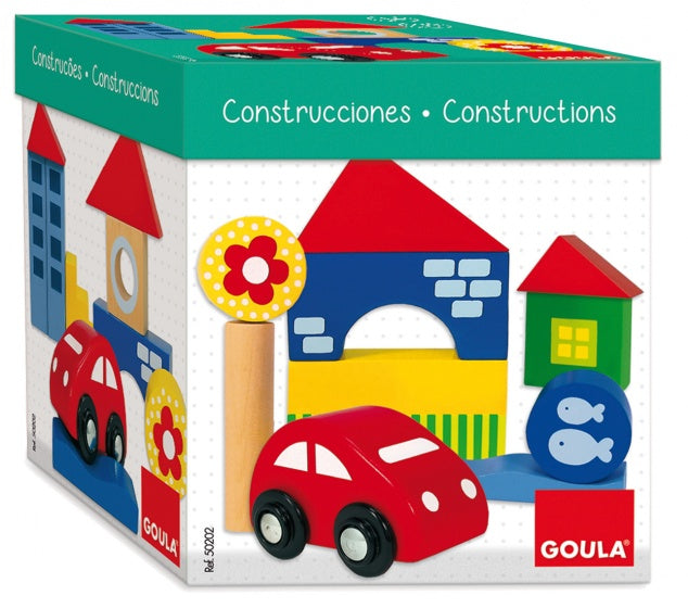 Goula Stapelblokken Hout 26-Delig