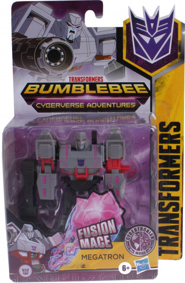 Hasbro Transformer Bumblebee Megatron 15 Cm  grijs/zwart/rood