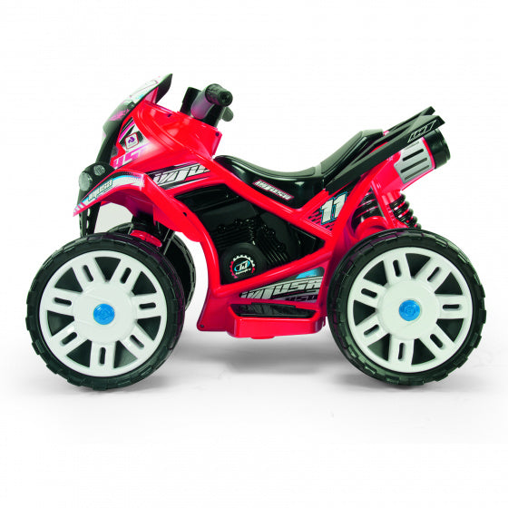 Injusa Elektrische Kinderquad The Beast 12V Rood/Zwart