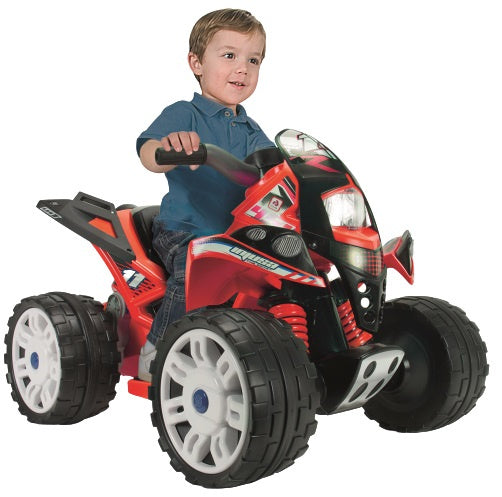 Injusa Elektrische Kinderquad The Beast 12V Rood/Zwart
