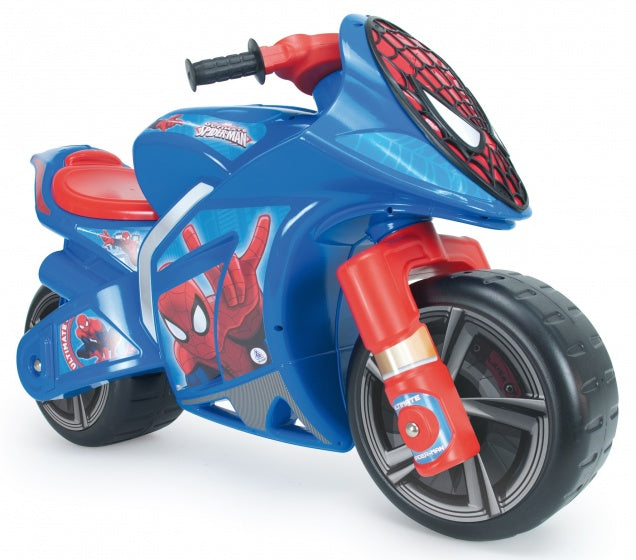 Injusa Loopmotor Ultimate Spider-Man 95 Cm Blauw/Rood