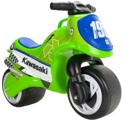 Injusa Loopmotor Neox Kawasaki Jongens 70 Cm Groen/Blauw