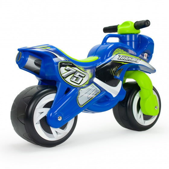 Injusa Loopmotor Tundra Tornado Jongens 69 Cm Blauw/Groen