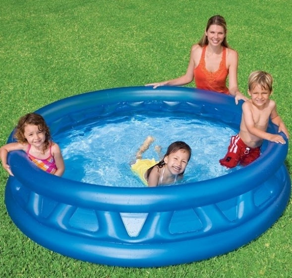 Intex Opblaaszwembad 58431Np Soft Side 188 X 46 Cm Blauw