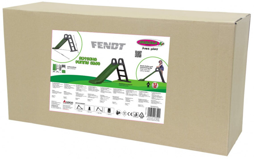 Jamara Glijbaan Fendt Jongens 145 X 59 X 79 Cm Groen/Grijs