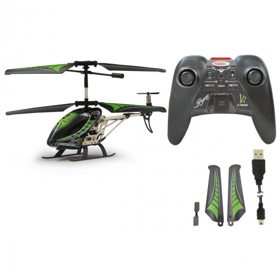 Jamara Rc Gyro V2 Helikopter Jongens 2,4Ghz 23 Cm Groen
