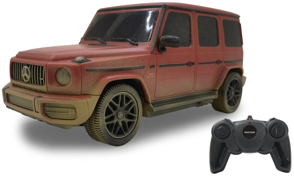 Jamara Rc Mercedes-Amg G63 Muddy Effect 1:24 Rood 2,4Ghz