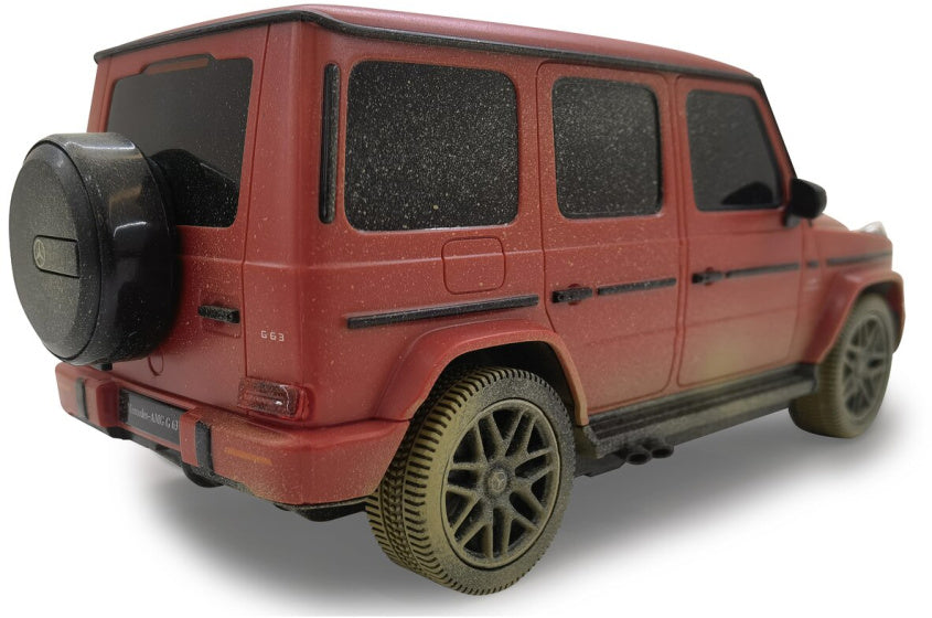 Jamara Rc Mercedes-Amg G63 Muddy Effect 1:24 Rood 2,4Ghz