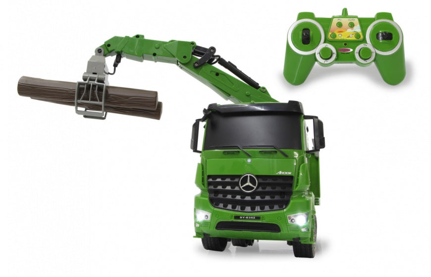 Jamara Rc Mercedes Benz Actros Vrachtwagen 39,5 X 23 Cm 10-Delig