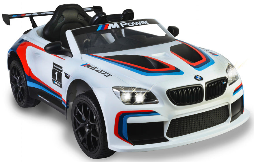 Jamara Elektrische Kinderauto Bmw M6 Gt3 12V  wit