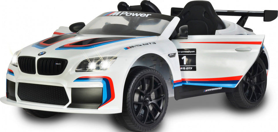 Jamara Elektrische Kinderauto Bmw M6 Gt3 12V  wit
