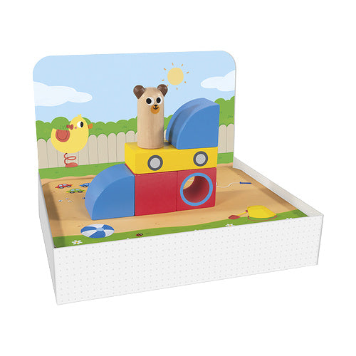 Jumbo Puzzel Logic Park Junior 24 X 18 Cm 7-Delig