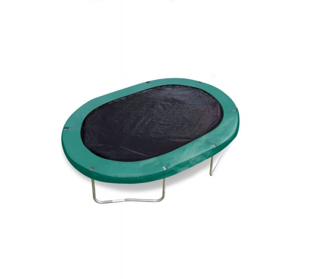 Jumpking Trampoline Afdekhoes Zwart Ovaal 2,44 X 3,51 Meter