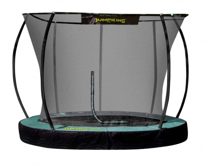Jumpking Trampoline Inground Deluxe 305 Cm Zwart/Groen
