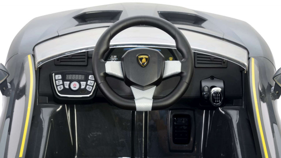 Lamborghini Centenario Accuvoertuig 12V Donkergrijs