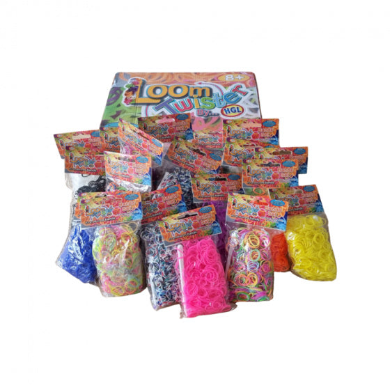 Loom Twister Loombandjes Twister Junior Rubber 21.600-Delig