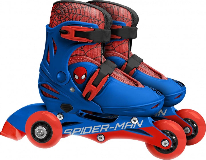 Marvel Inline Skates Spider-Man Hardboot Rood/Blauw Maat 27-30