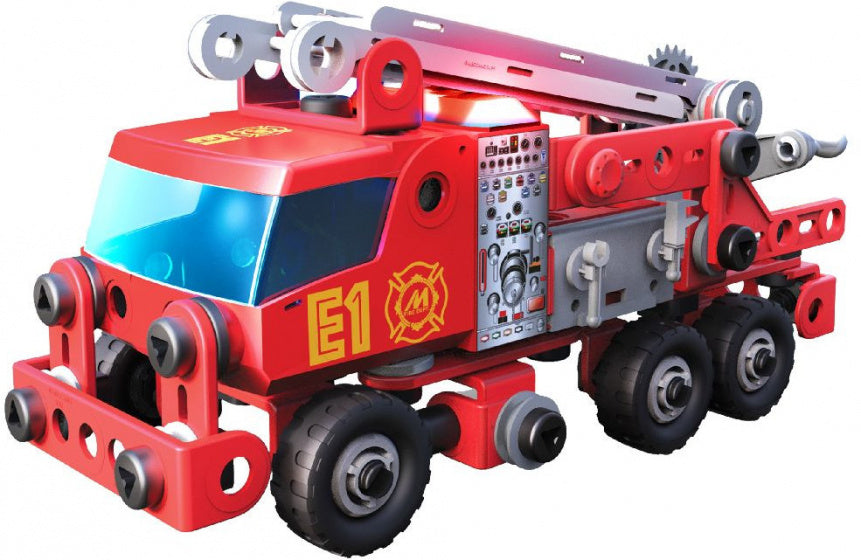 Meccano Bouwpakket Fire Truck 8 X 35 X 20 Cm Rood 154-Delig