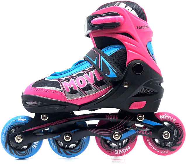 Move Inline Skates Fast Semi-Softboot Verstelbaar