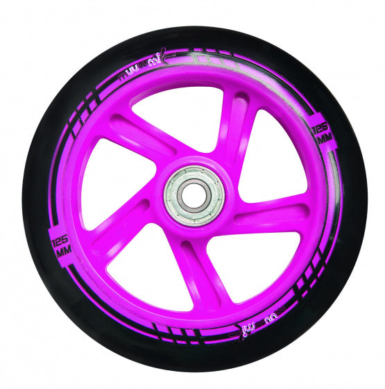 Muuwmi Stuntstep Junior Voetrem Roze/Wit