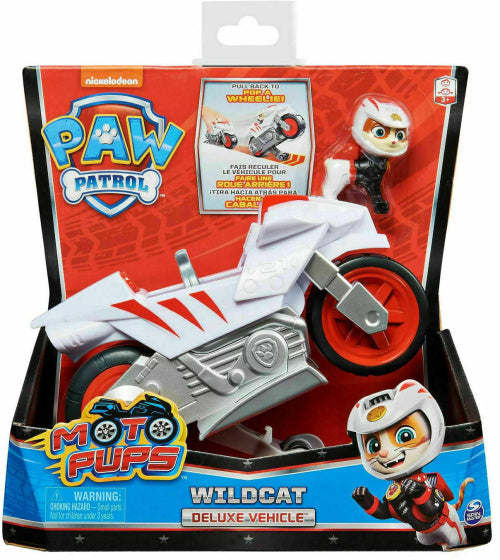 Nickelodeon Actiemotor Paw Patrol Moto Pups Wildcat Rood 2-Delig