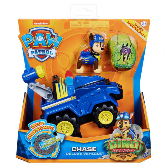 Nickelodeon Hulpvoertuig Dino Paw Patrol Chase Junior 15 Cm