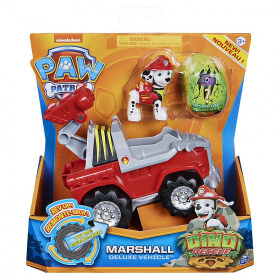 Nickelodeon Hulpvoertuig Dino Paw Patrol Chase Junior 15 Cm