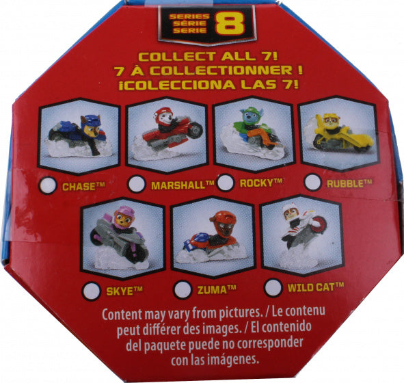 Nickelodeon Mini-Speelfiguur Paw Patrol Junior 5 Cm Rood/Blauw