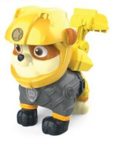 Nickelodeon Speelfiguur Paw Patrol Rubble Hero Pup 6 Cm  geel