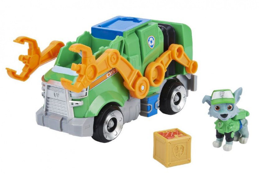 Nickelodeon Speelgoedauto Paw Patrol Deluxe Rocky Junior Groen