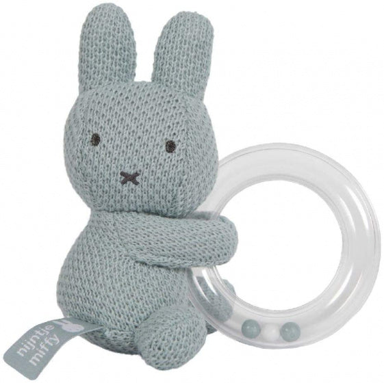 Nijntje Rammelaar Green Knit Junior 7 X 12 Cm Polyester Groen