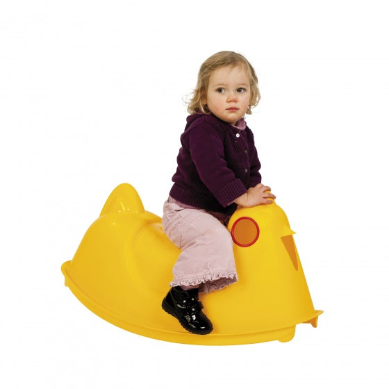 Paradiso Toys Rolwip Kip Geel 78 Cm