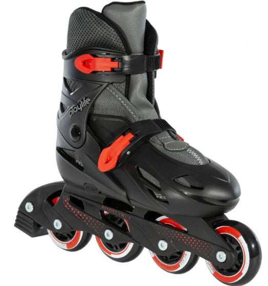 Playlife Inline Skates Riddler Hardboot 82A Zwart