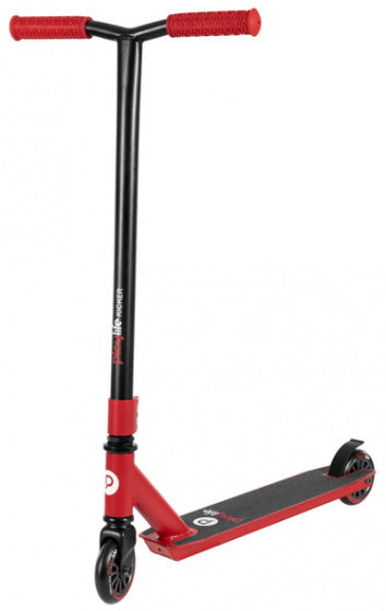 Playlife Stuntstep Kicker Red 82 Cm Aluminium  zwart/rood