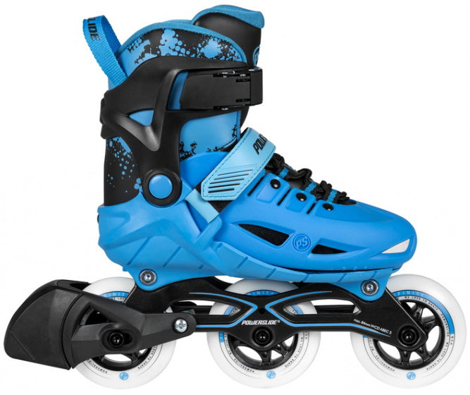Powerslide Inline Skates Phuzion Universe 82A Zwart/Blauw Mt 33-36