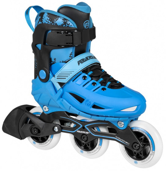 Powerslide Inline Skates Phuzion Universe 82A Zwart/Blauw Mt 33-36