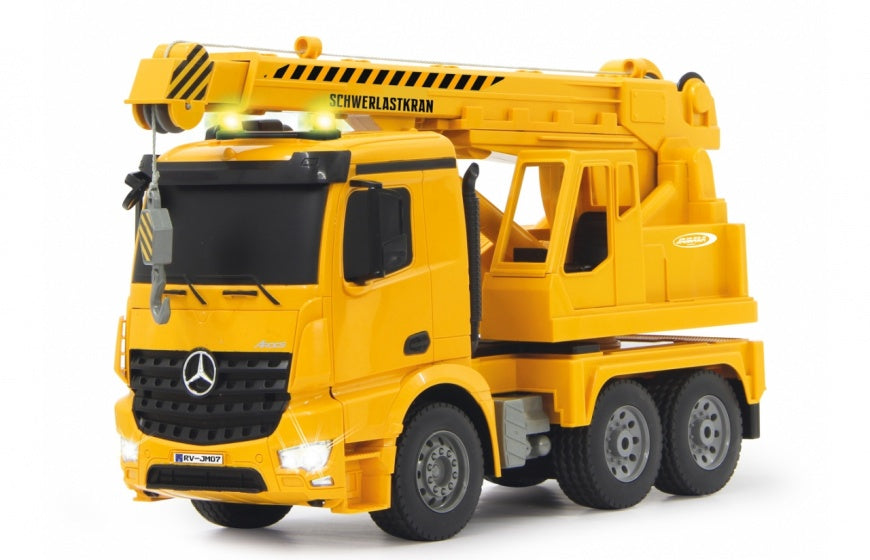Jamara Bouwkraan Rc Mercedes-Benz Arocs 2,4 Ghz Geel 1:20