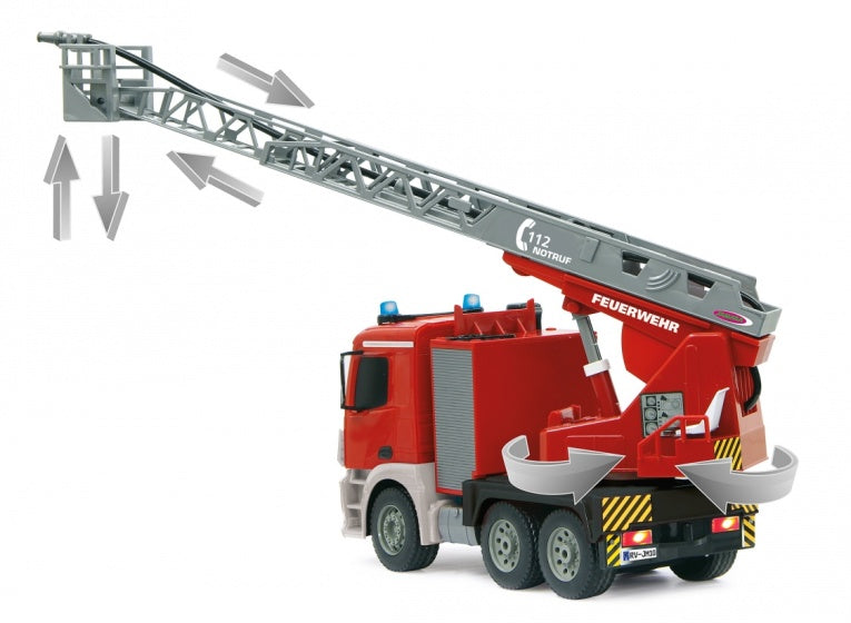 Jamara Brandweerwagen Rc Mercedes-Benz Arocs 2,4 Ghz Rood 1:20