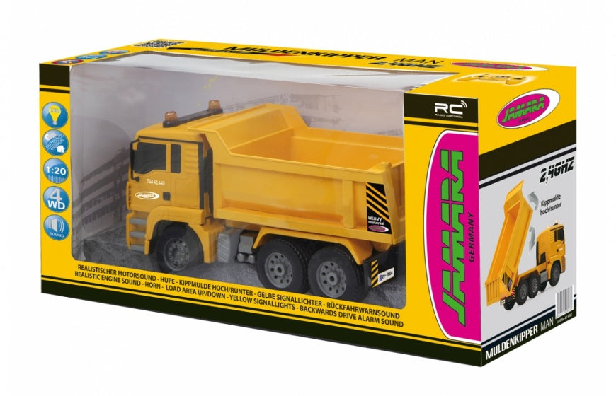 Jamara Kiepwagen Rc Man Jongens 2,4 Ghz Geel 1:20