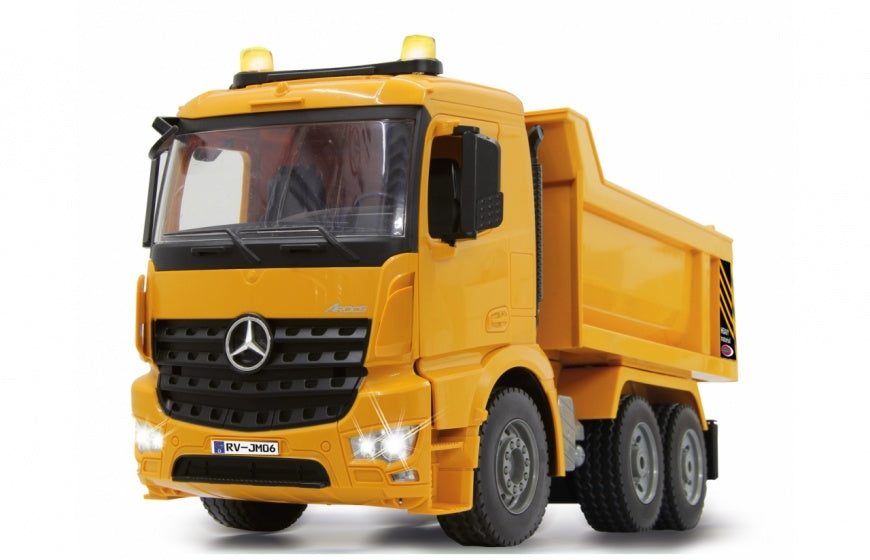 Jamara Kiepwagen Rc Mercedes-Benz Arocs 2,4 Ghz Geel 1:20