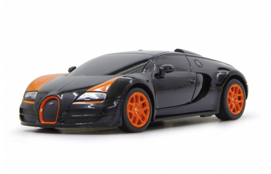 Rastar Rc Bugatti Grand Sport Vitesse Schaal 27 Mhz 1:24  zwart