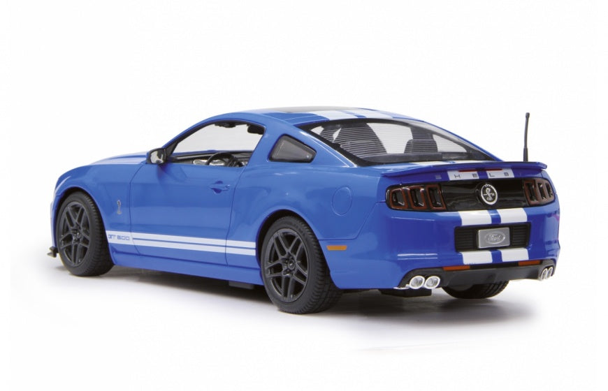Rastar Rc Ford Shelby Gt500 27 Mhz 1:14  blauw